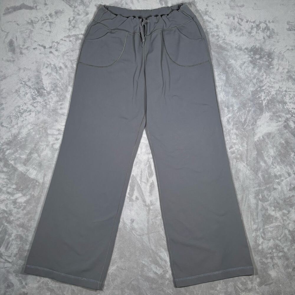 Lululemon Gray Straight Leg Drawstring Pants Wome… - image 3